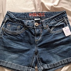 Hydraulic Jean Shorts sz.7/8